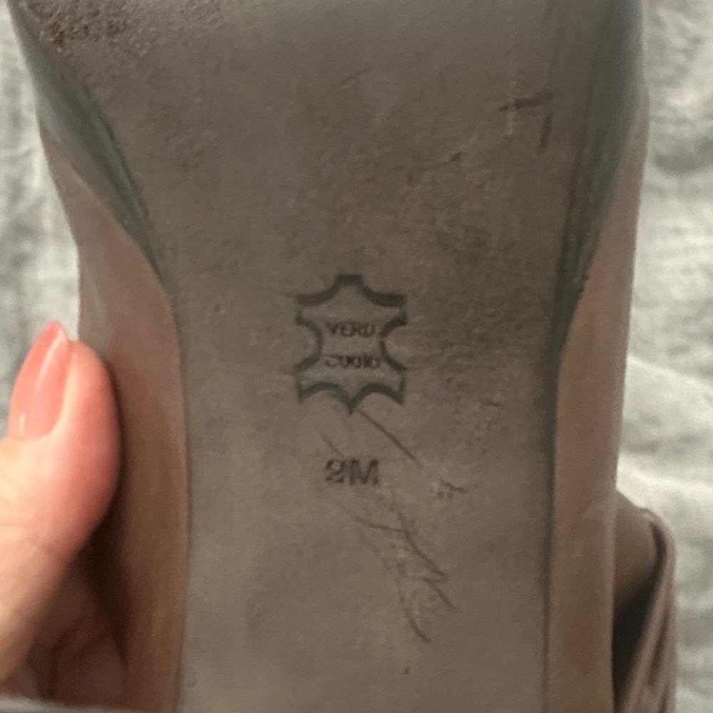 Via Spiga Brown High Heel Ankle Boots - Picture 3 of 5